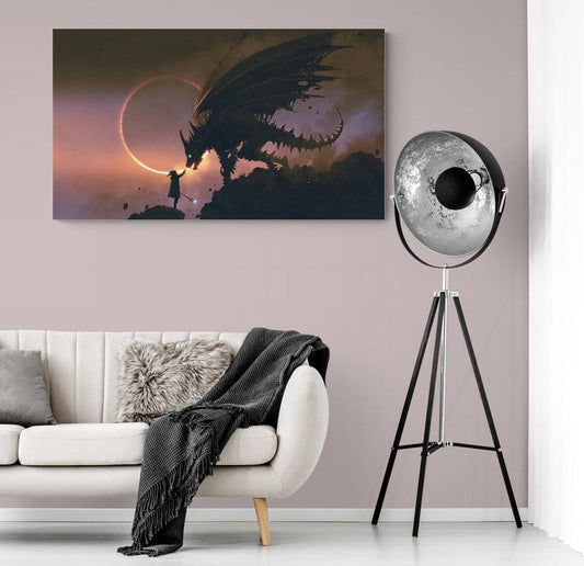 Tablou canvas -Calaretul de dragoni - Cameradevis.ro