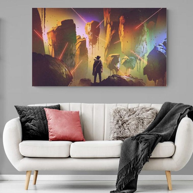 Tablou canvas - Spre Vestul Galactic - Cameradevis.ro