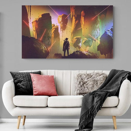 Tablou canvas - Spre Vestul Galactic - Cameradevis.ro