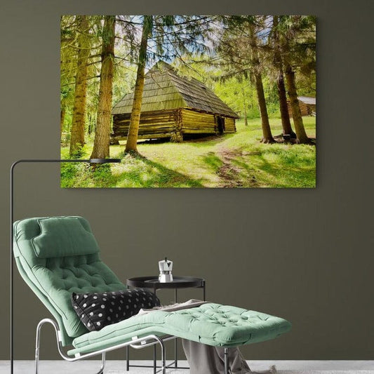 Tablou canvas romanesc - Muzeul Astra-Sibiu!❤️ - Cameradevis.ro