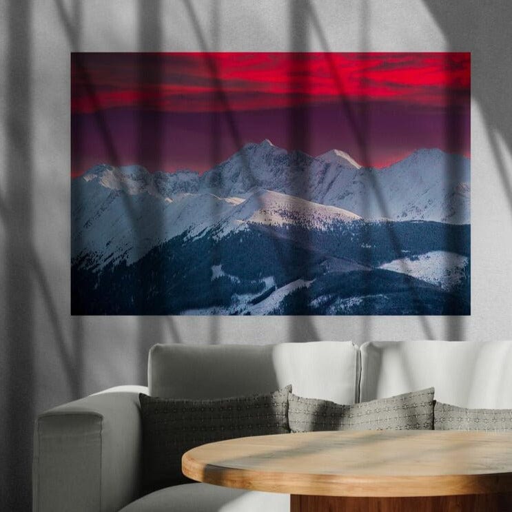 Tablou canvas romanesc - Vf-negoiu - Cameradevis.ro