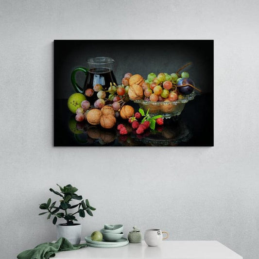 Tablou canvas romanesc - Still life fructe - Cameradevis.ro