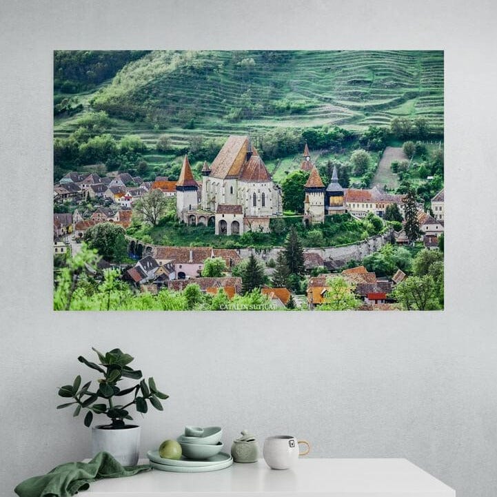 Tablou canvas romanesc - Biertan - Cameradevis.ro