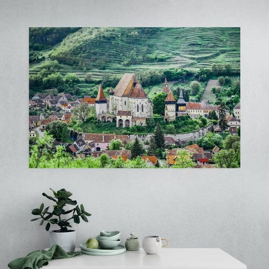 Tablou canvas romanesc - Biertan - Cameradevis.ro