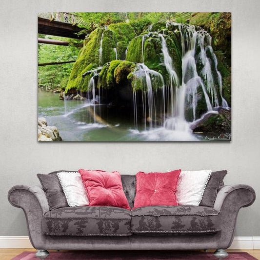 Tablou canvas romanesc - Cascada Bigar - Cameradevis.ro