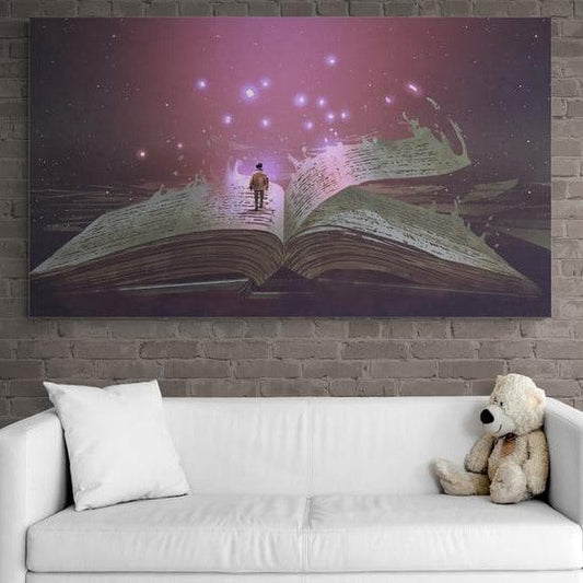 Tablou canvas - Universul cartii - Cameradevis.ro Cameradevis.ro