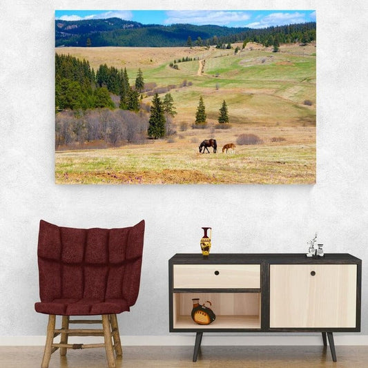 Tablou canvas romanesc - Herghelia Lucina - Cameradevis.ro Cameradevis.ro