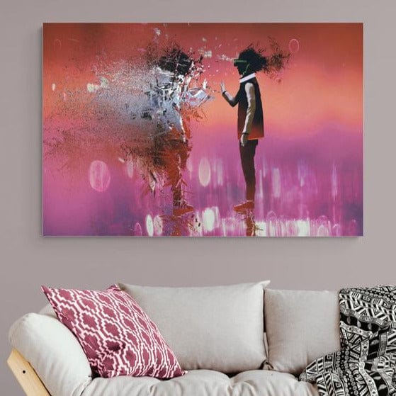 Tablou canvas - Oglinda - Cameradevis.ro