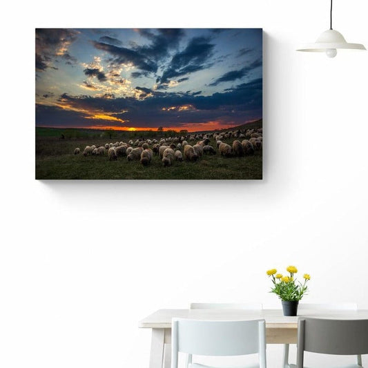 Tablou canvas romanesc - Culoare prin mioare - Campiile Olteniei - Cameradevis.ro Cameradevis.ro