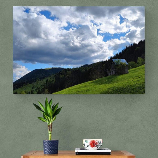 Tablou canvas romanesc - Sus în deal - Cameradevis.ro