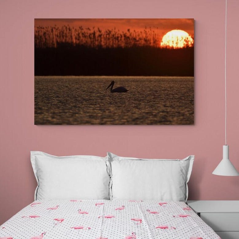 Tablou canvas romanesc - Matinal deltaic - Cameradevis.ro