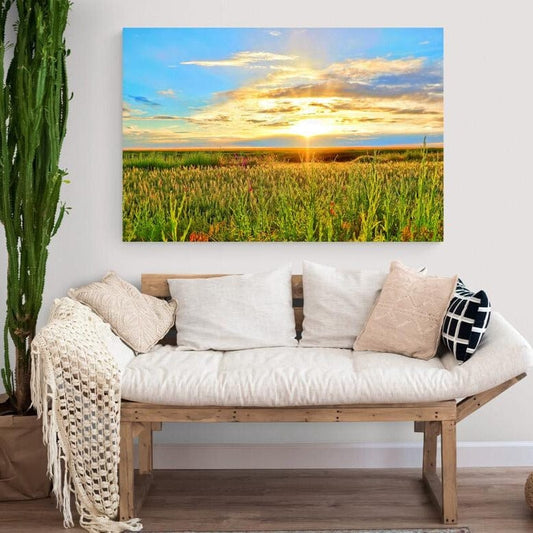 Tablou canvas romanesc - Apus - Cameradevis.ro