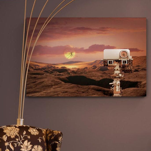 Tablou canvas - Peisaj pe Marte - Cameradevis.ro Cameradevis.ro