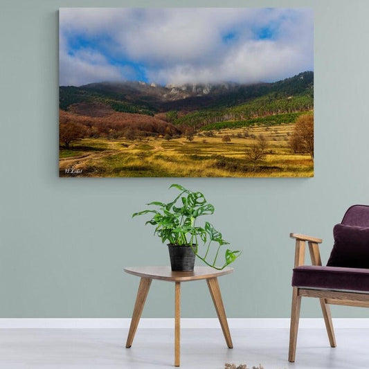 Tablou canvas romanesc - La poalele muntilor Trascaului - Cameradevis.ro Cameradevis.ro