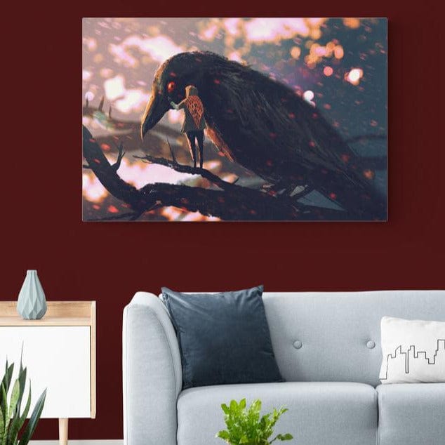 Tablou canvas - Imblanzitorul de corbi - Cameradevis.ro Cameradevis.ro