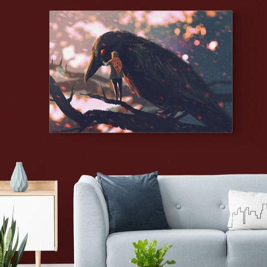 Tablou canvas - Imblanzitorul de corbi - Cameradevis.ro Cameradevis.ro