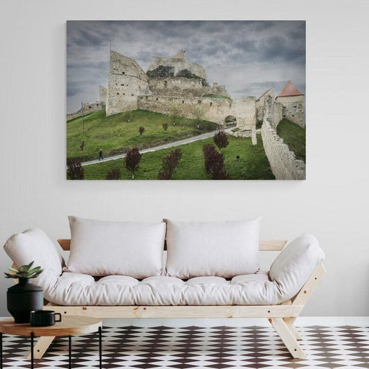 Tablou canvas romanesc - Cetataea Rupea - Cameradevis.ro Cameradevis.ro
