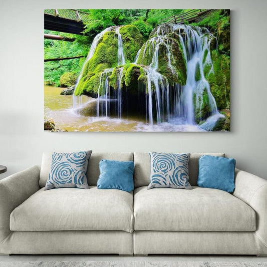 Tablou canvas romanesc - Cascada Bigăr, Jud. Caraș Severin - Cameradevis.ro