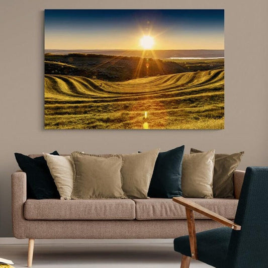 Tablou canvas romanesc - Terase cu soare - Cameradevis.ro