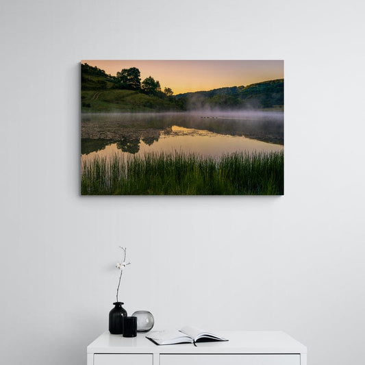 Tablou canvas romanesc - Rate la rasarit - Cameradevis.ro Cameradevis.ro