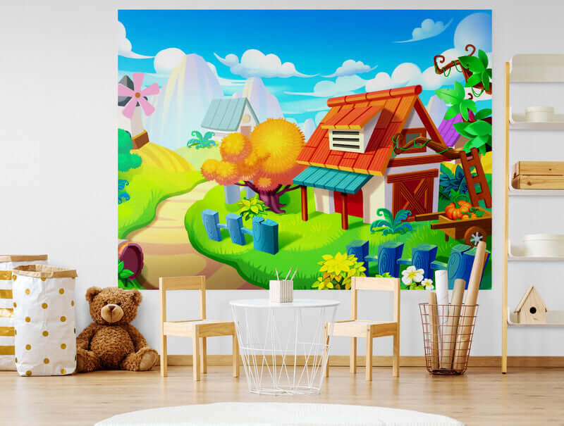 Tapetul textil o optiune perfecta pentru camera copiilor, gradinite, after school