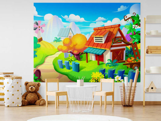 Tapetul textil o optiune perfecta pentru camera copiilor, gradinite, after school