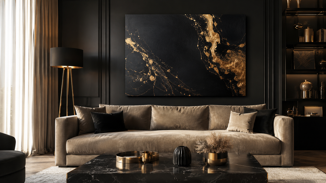 Tablouri Black & Gold