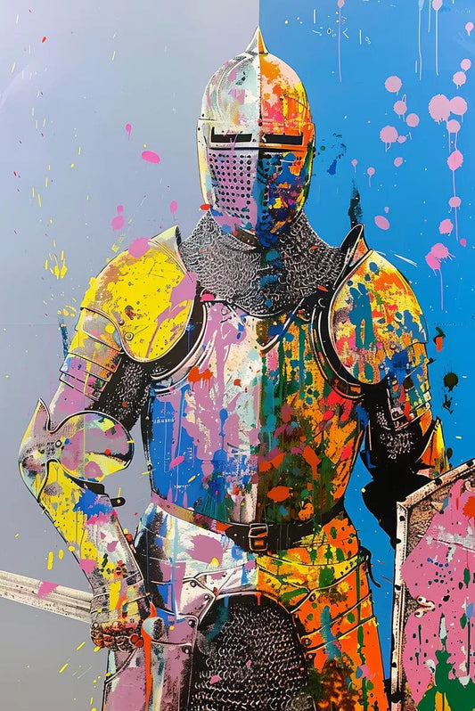 Tablou Canvas - Pop Art 013 Eleganta Vibranta