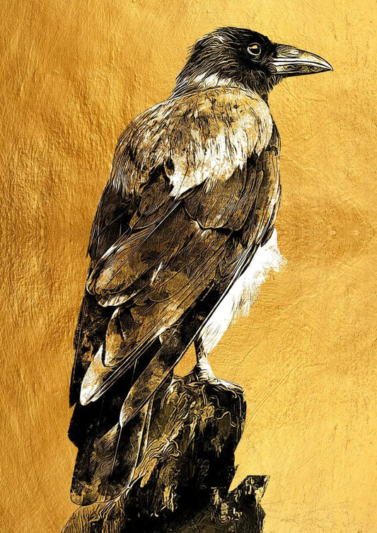 Tablou Canvas - Gold&Black 16 Eleganta Moderna