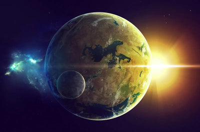 Tablou decorativ - Rasarit Intergalactic