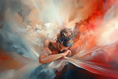 Tablou decorativ - Printesa Abstracta Elegantă