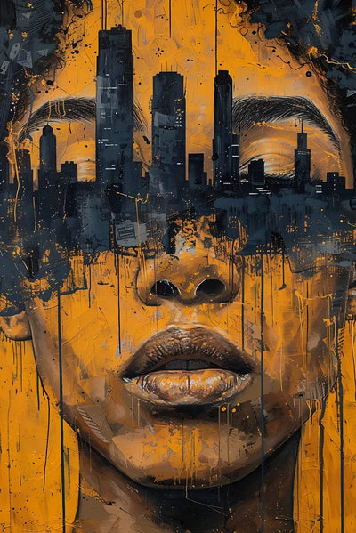 Tablou decorativ - Armonia Culorilor Pop Art