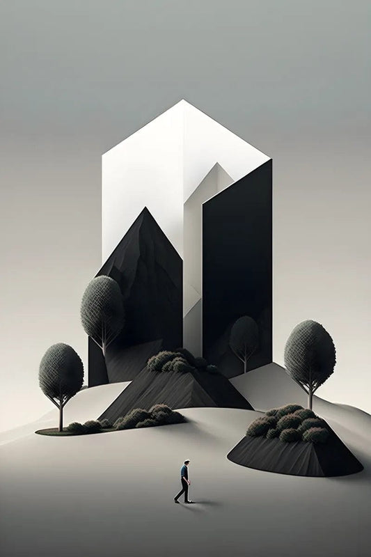 Tablou Canvas - Eleganta Moderna Abstract 3D 126