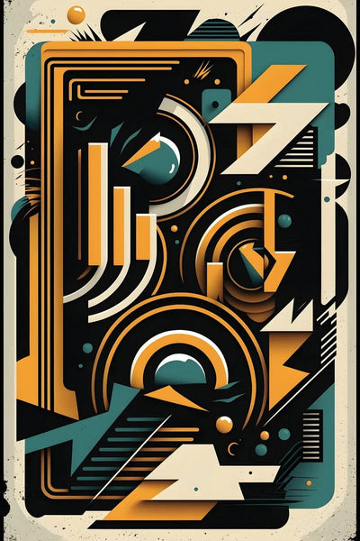 Tablou decorativ - Eleganta Abstracta 3D 91