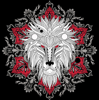 Tablou decorativ - Mandala Leu