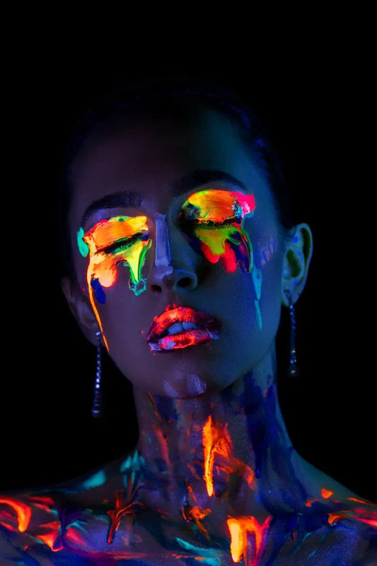 Tablou Canvas - Fluo Girl 10