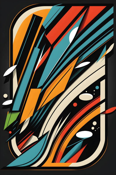 Tablou decorativ - Abstractie 3D Eleganta