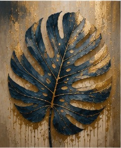 Tablou decorativ - Monstera de safir
