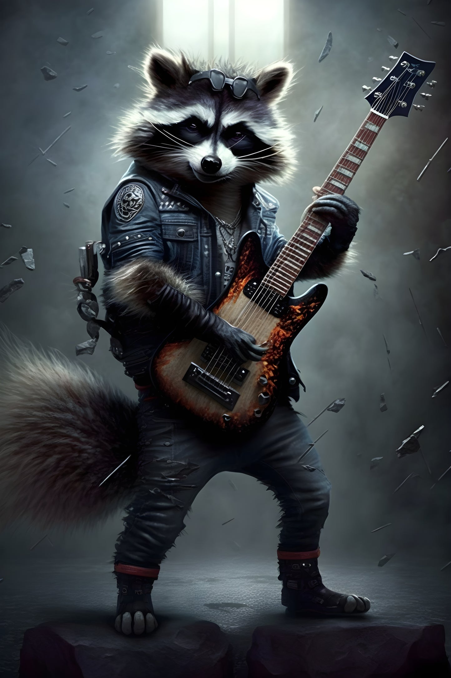 Tablou decorativ - Ratonul Rocker