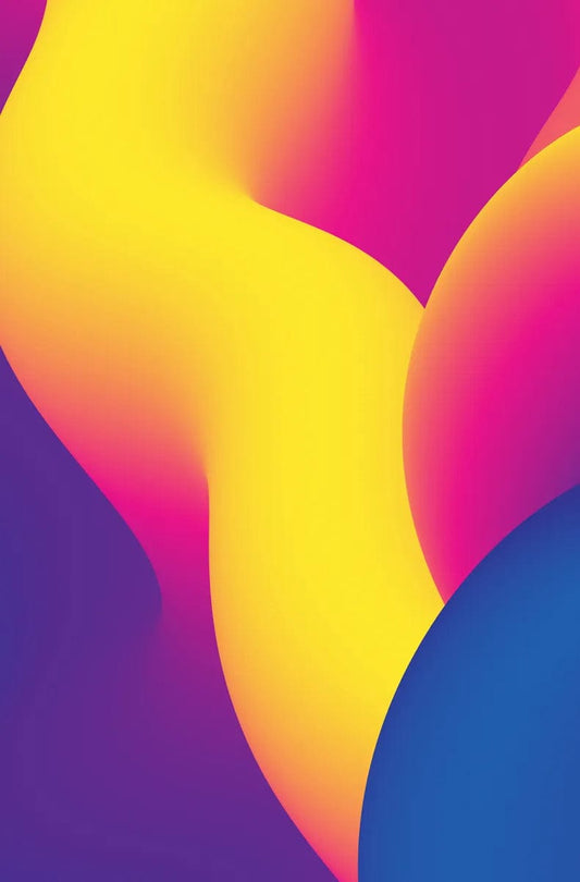 Tablou Canvas - Coloane Abstracte Colorate