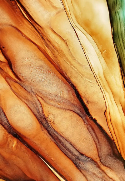 Tablou decorativ - Abstract Watercolor Gold