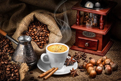 Tablou decorativ - Cafea cu Scortisoara