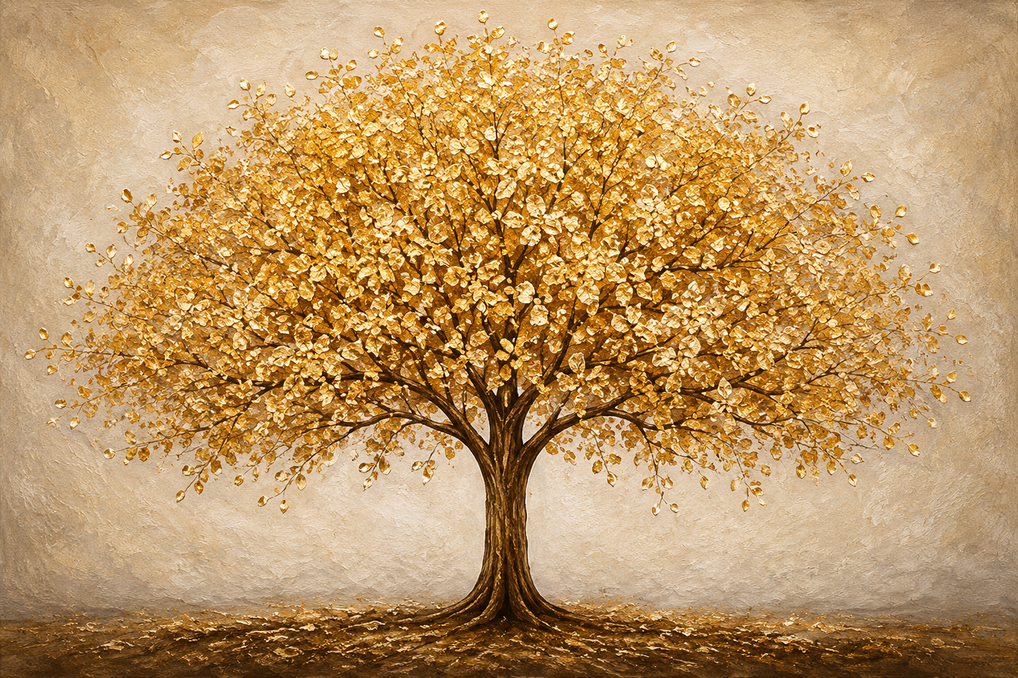 Tablou decorativ - Copacul auriu