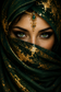 Tablou decorativ - Privirea de Smarald