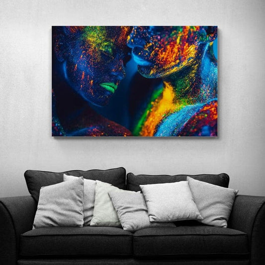 Tablou canvas - Indragostitii - Cameradevis.ro Cameradevis.ro