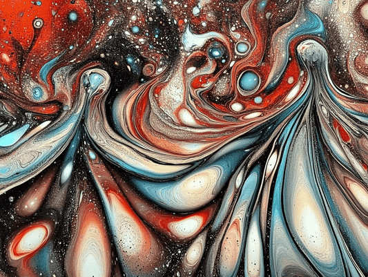 Tablou Canvas - Eleganta Abstracta Duo