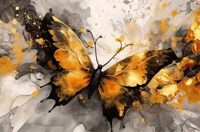 Tablou decorativ - Fluturele Gold