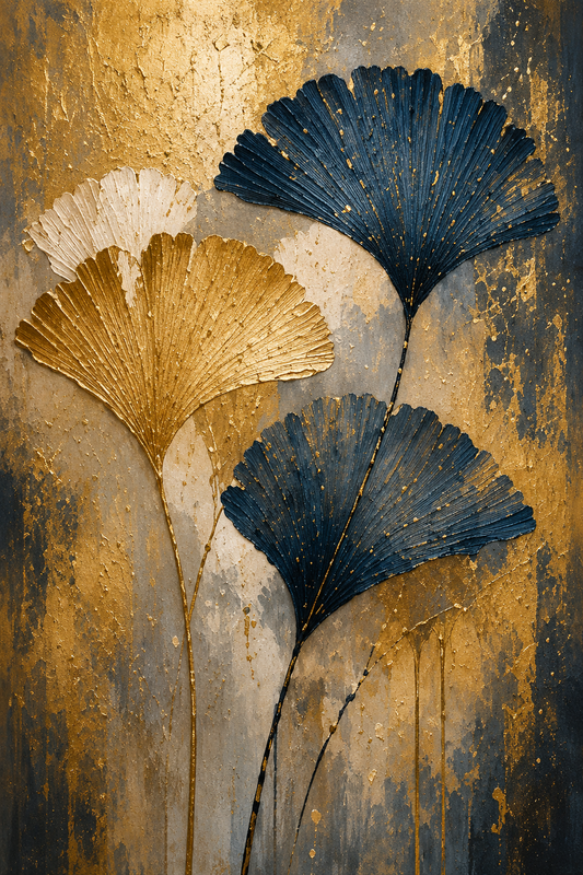Tablou decorativ - Frunze de ginkgo