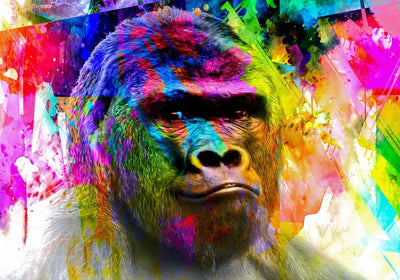 Tablou decorativ - Gorilla Abstract