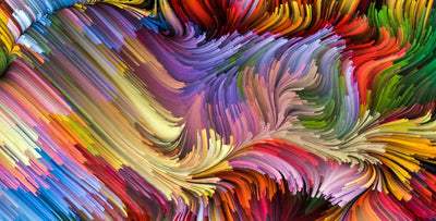 Tablou decorativ - Ilustratie Multicolor